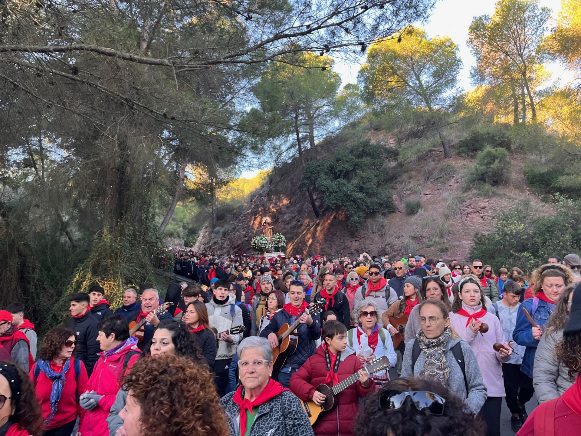 Romería de la Santa de Totana, en imágenes