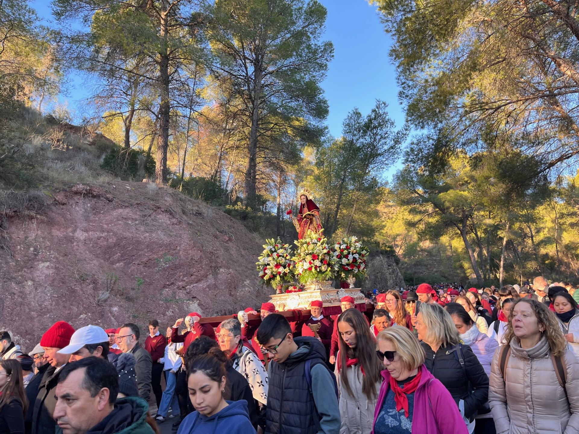 Romería de la Santa de Totana, en imágenes