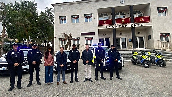 Lorquí refuerza a su Policía Local con tres nuevos vehículos