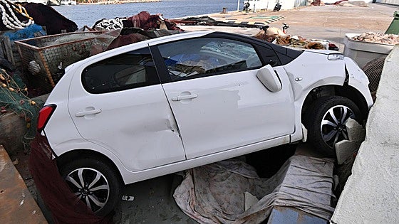 Los destrozos que han ocasionado las mangas marinas, en imágenes