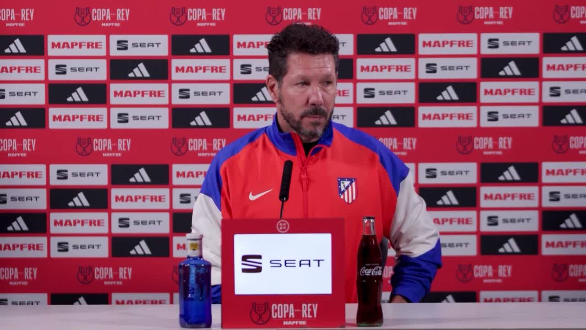 Simeone: "La fortaleza del FC Barcelona es el entrenador"