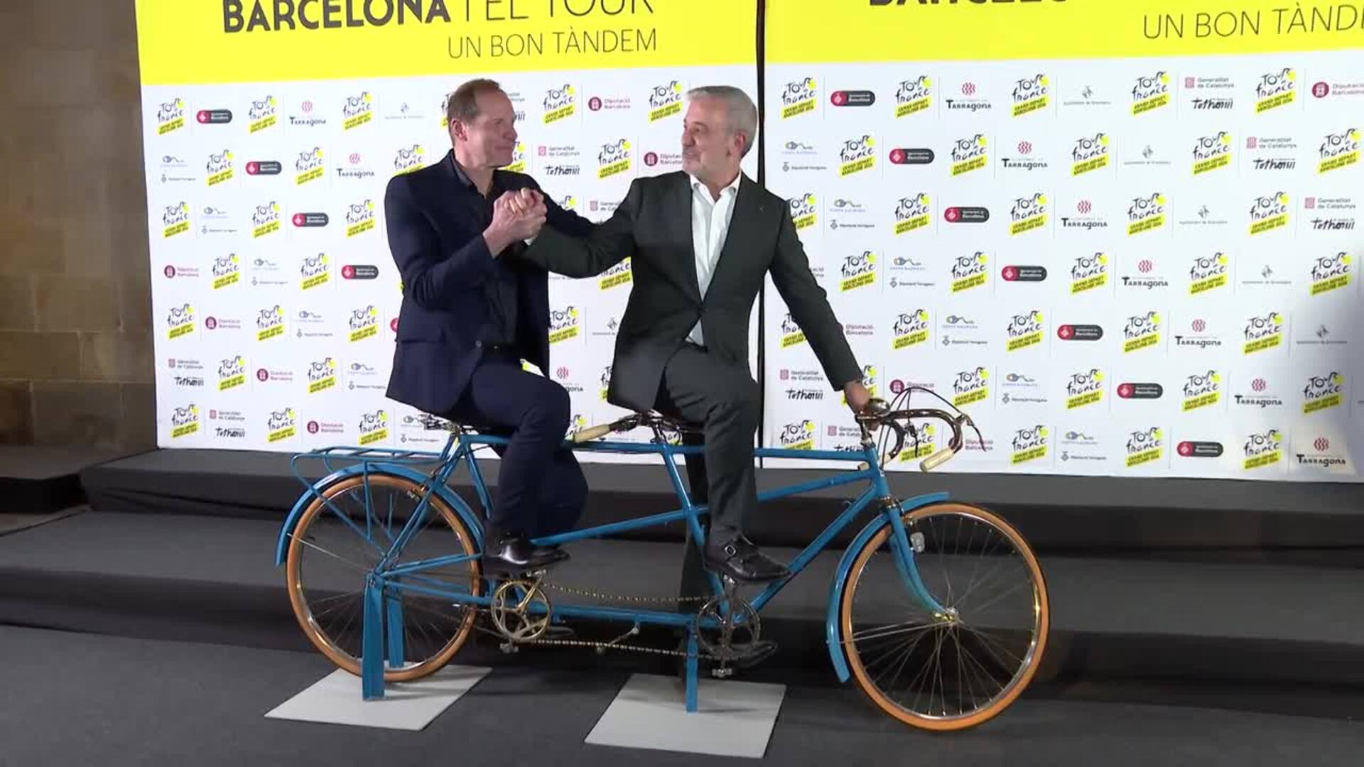 Barcelona y el Tour de Francia forman "un buen tándem" para la 'Grand Départ' de 2026