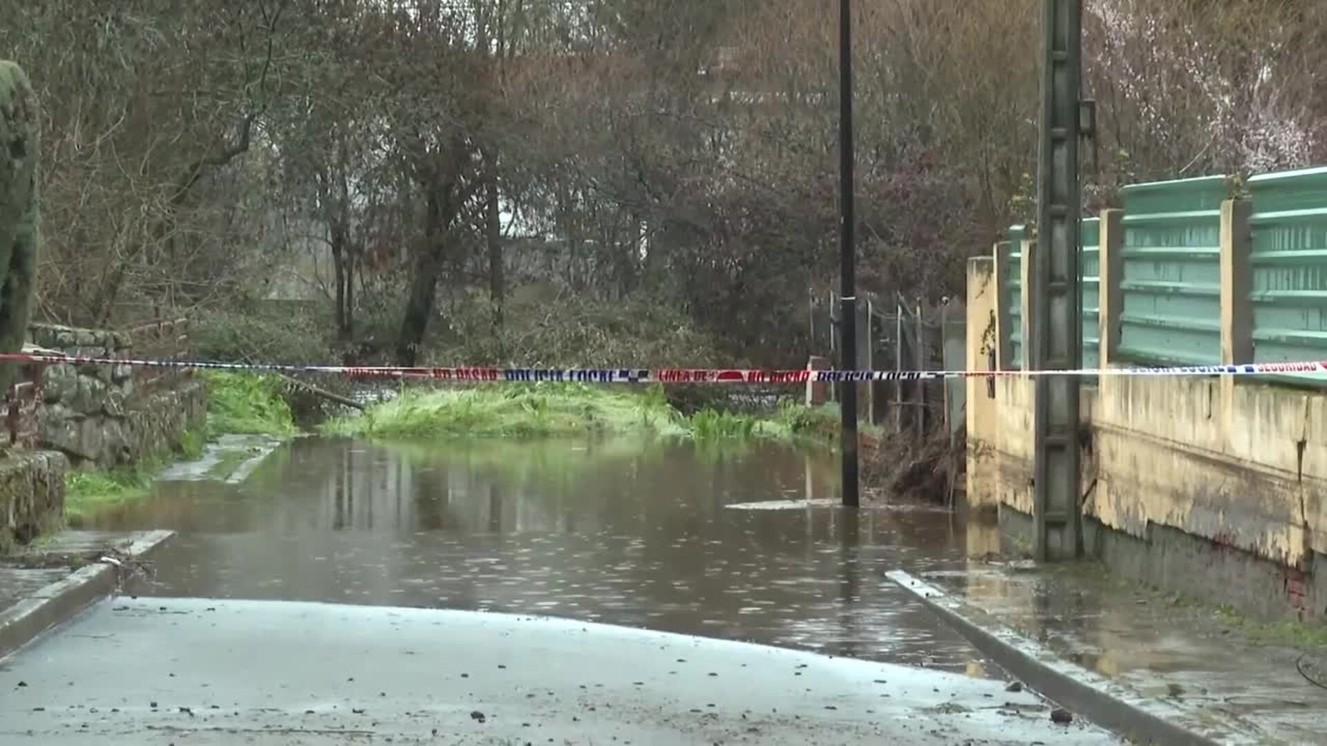 La borrasca Jana deja inundaciones en Galapagar (Madrid)