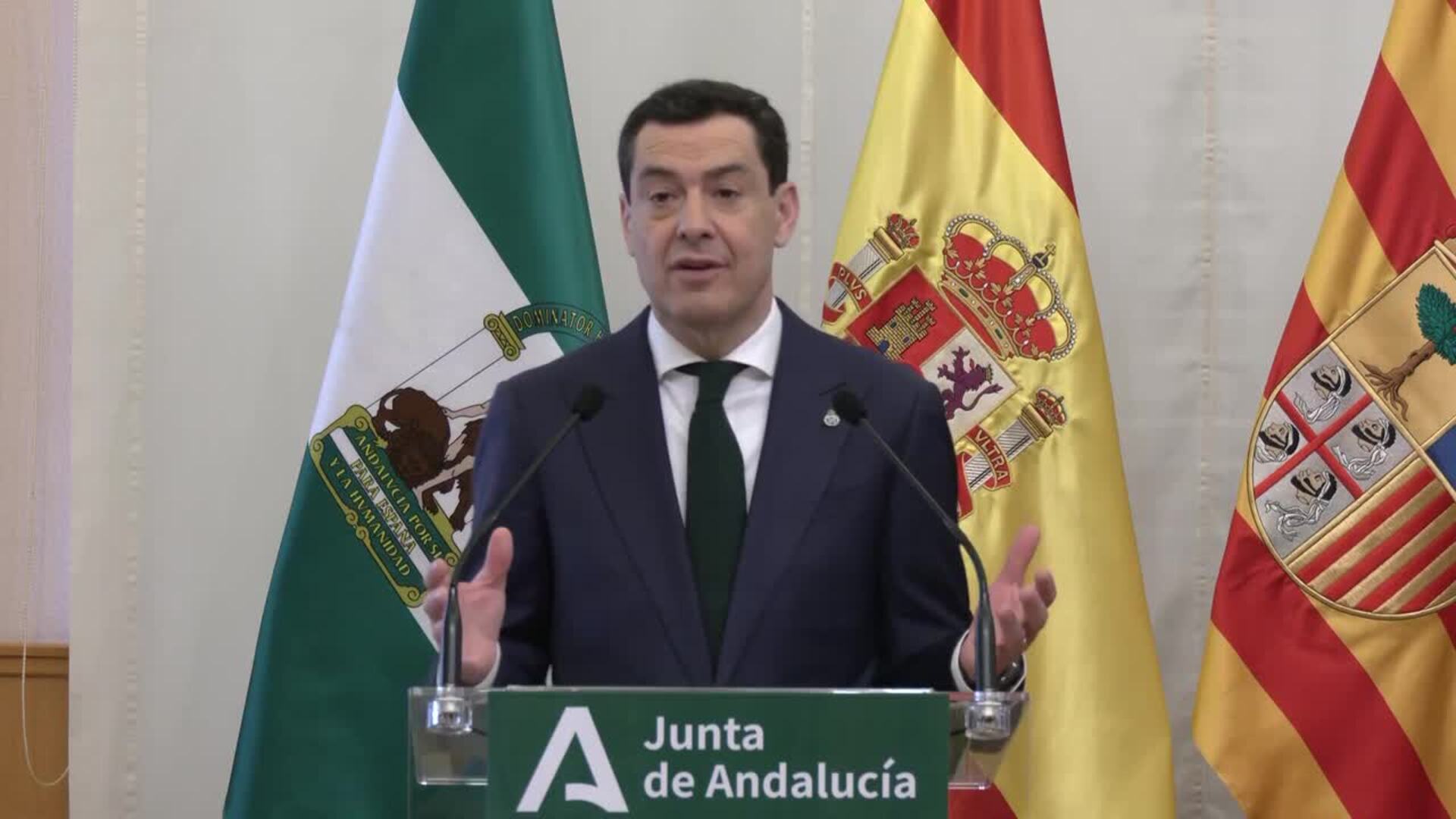 Aragón y Andalucía firman protocolo de autopista ferroviaria a la espera del apoyo de Sánchez