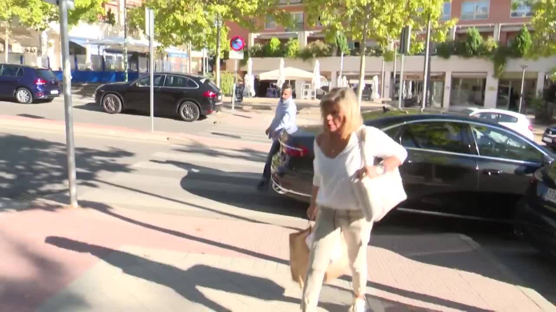 Terelu Campos, con mala cara y escoltada en el hospital tras su advertencia a Mar Flores