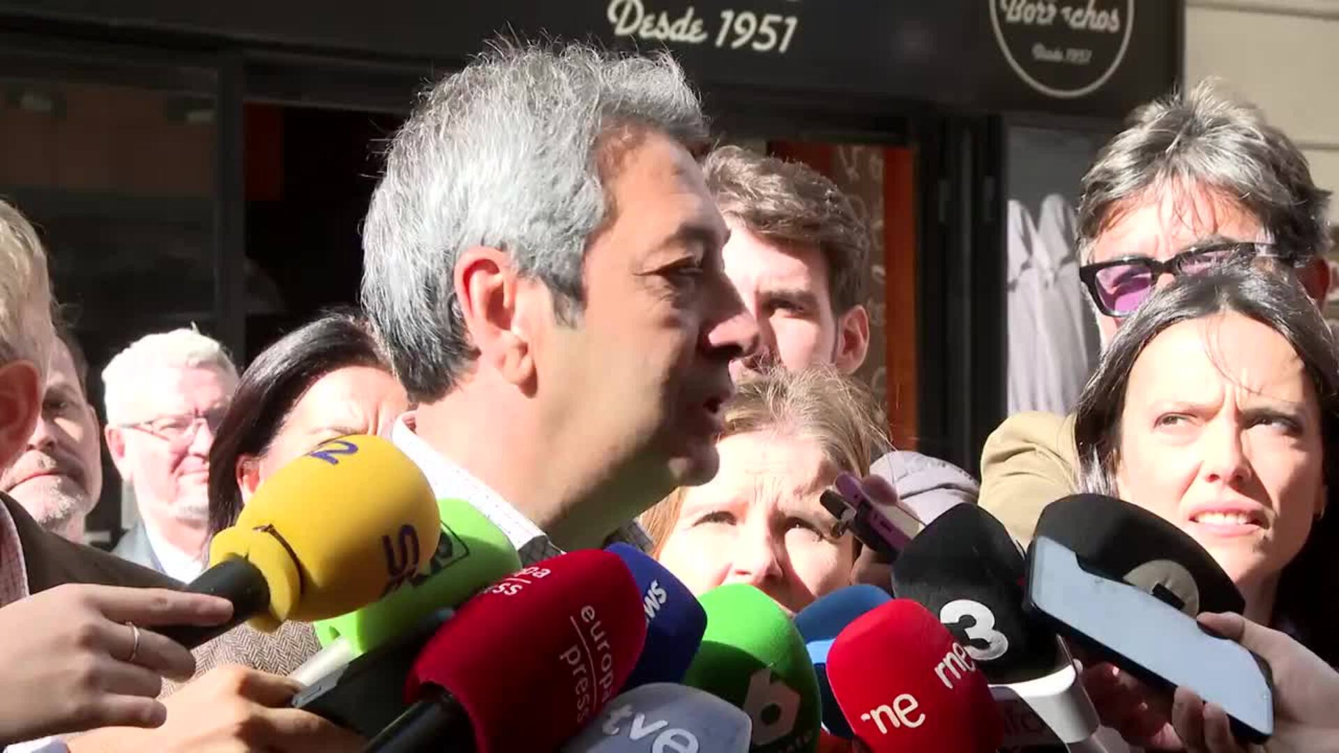 Barrera (Vox) dice desconocer cómo va la negociación con el PP para acordar sucesor de Mazón