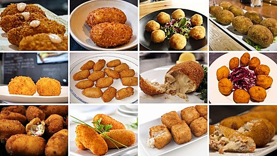 40 recetas para celebrar el Día Mundial de la Croqueta