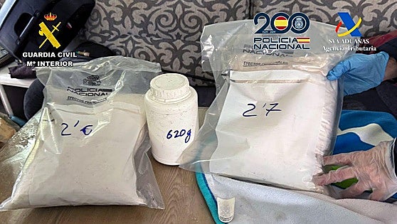 Once detenidos en una operación contra el tráfico de drogas en Molina de Segura y Lorquí