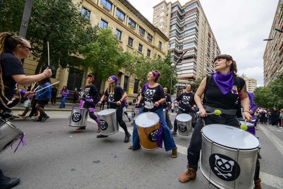 Marcha del 8M por el Día de la Mujer en Murcia, en imágenes | La Verdad