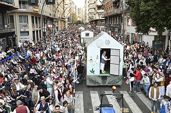 Horario y recorrido del desfile del Bando de la Huerta de Murcia 2026