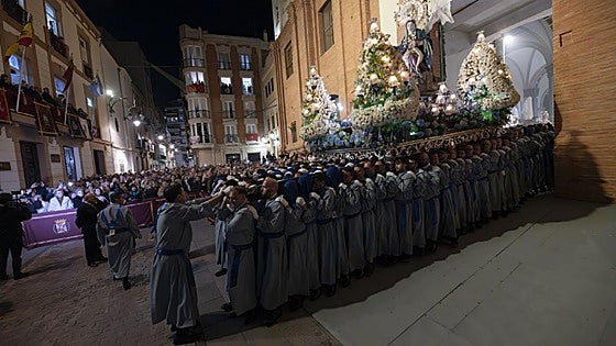 La Piedad sale al encuentro de sus hijos en Cartagena