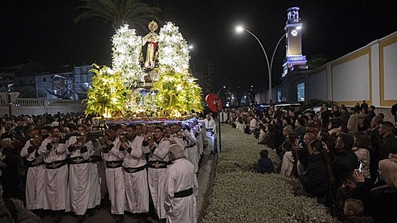 Primavera en el traslado de los apóstoles en Cartagena