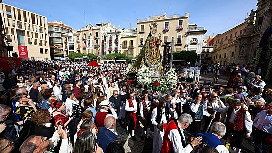 La misa huertana en honor de la Virgen de la Fuensanta de Murcia, en imágenes