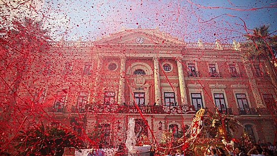 La Batalla de las Flores atestigua que Murcia es la capital de la primavera