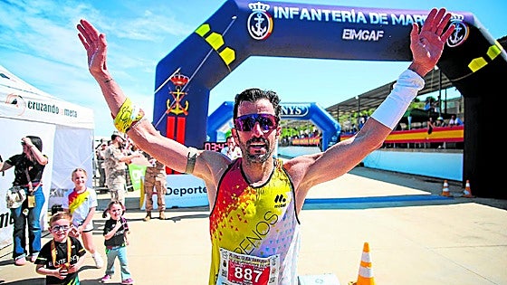 Ramón Navarro: «Son 15 años corriendo aquí y sé hasta dónde están las piedras»