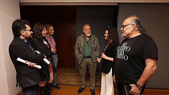 Las imágenes de Esperanza Clares y Antonio Saura en el Aula de Cultura de LA VERDAD
