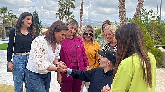 Fortuna estrena un área biosaludable para mejorar la calidad de vida de usuarios del centro 'Reina Sofía'