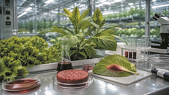 Biofactorías vegetales de proteínas animales