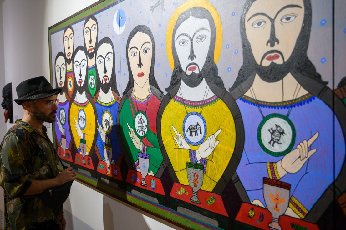 30 creadoras de India en el Museo de Mula