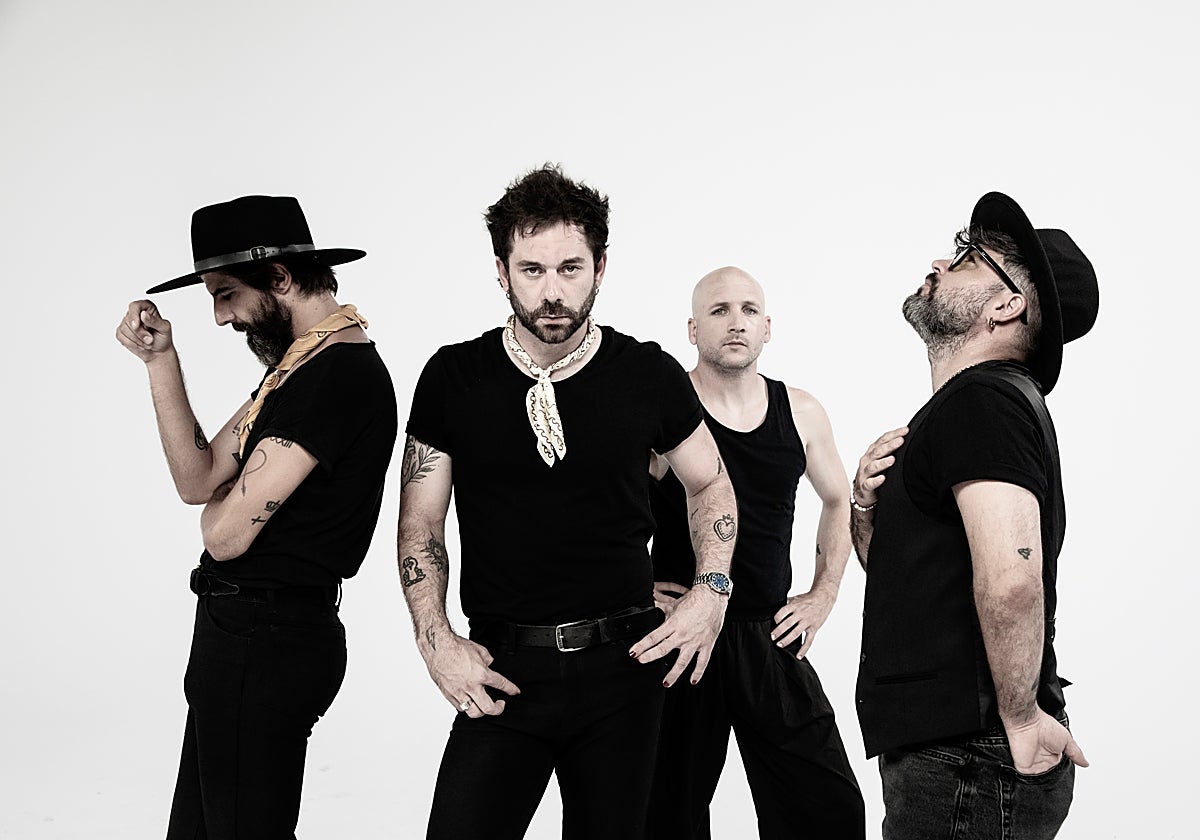 Alberto Cantúa, Rafa Val, Fernando Campillo y Jess Fabric ya están listos para el concierto más multitudinario de su trayectoria.