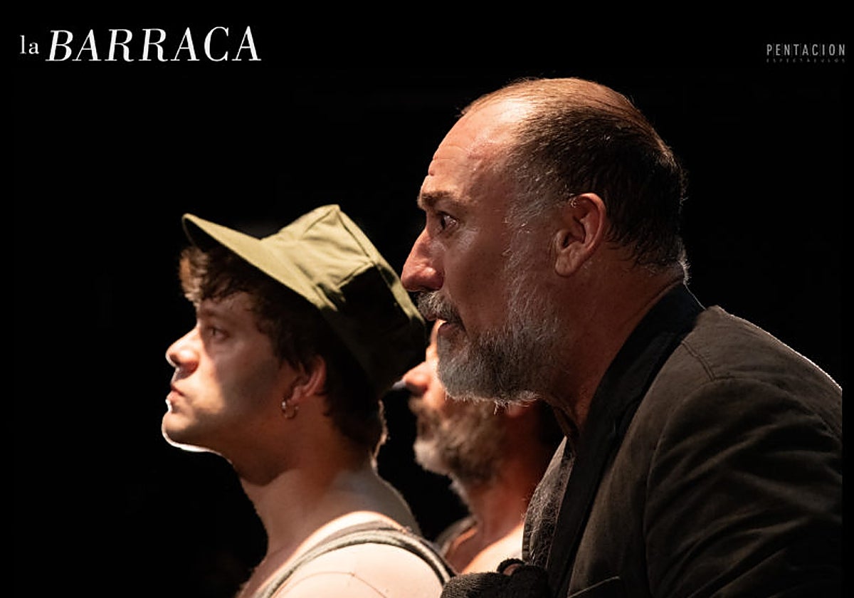 Daniel Albaladejo, actor murciano que protagoniza 'La barraca' en una actuación memorable.