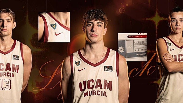 El UCAM Murcia presenta su segunda equipación en su particular eclipse