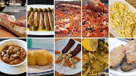 Las 10 tapas de la Región de Murcia imprescindibles para celebrar el Día del Aperitivo