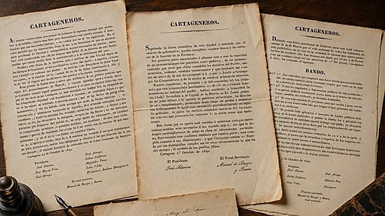 José Alarcón, el alcalde que defendió a Cartagena en 1840