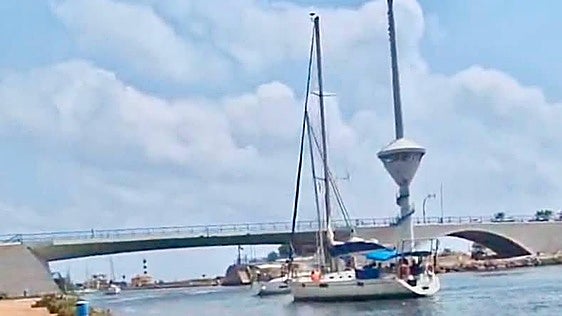Una nueva avería en el puente del Estacio de La Manga se prolongará, al menos, hasta el jueves