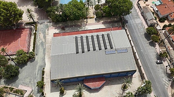 La nueva cubierta del pabellón López Fontes de Archena costará 35.000 euros