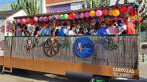 Horario y recorrido del desfile de carrozas de las fiestas de Molina de Segura el sábado 19 de septiembre de 2026
