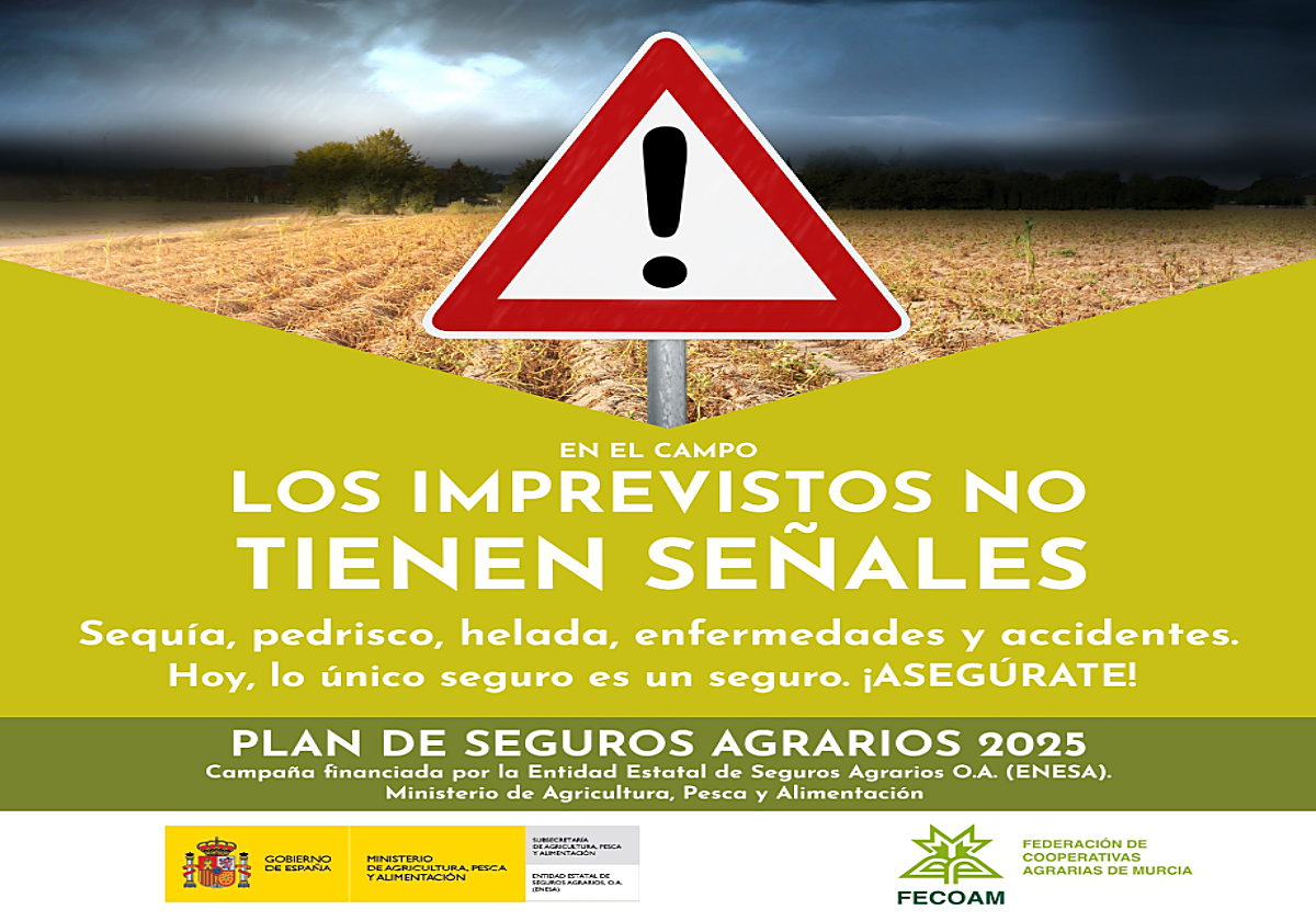 Fecoam insiste en la modernización de los seguros agrarios ante riesgos climáticos