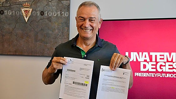 La red de seguridad de Felipe Moreno: tres millones para que el convenio del Real Murcia no fracase