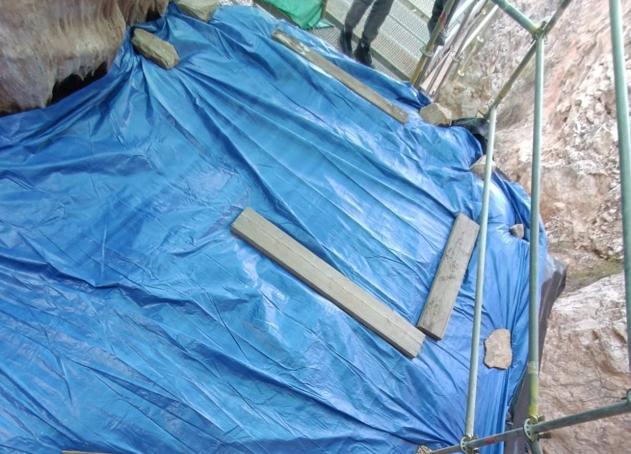 Imagen secundaria 1 - Lo que queda después de excavar Quibas