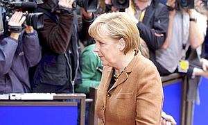La canciller alemana, Angela Merkel , llega a la cumbre de los líderes de la Unión Europea, en Bruselas. / Foto: Efe I Vídeo: Europa Press