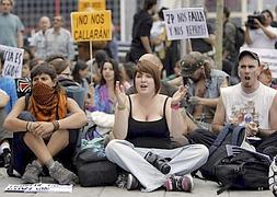 Libertad con cargos para los dieciocho  detenidos en la manifestación 'Democracia Real Ya'