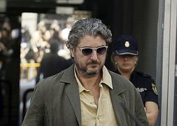 Cristóbal Páez, exgerente del PP sale de la Audiencia Nacional el pasado 13 de agosto. / Efe