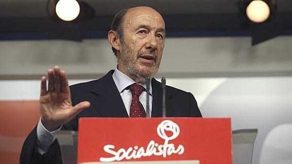 Rubalcaba: «Simpatizo con la idea del voto directo pero pido unanimidad»