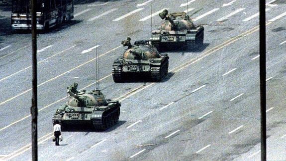 Gran operativo policial en Pekín para silenciar el 25 aniversario de Tiananmen