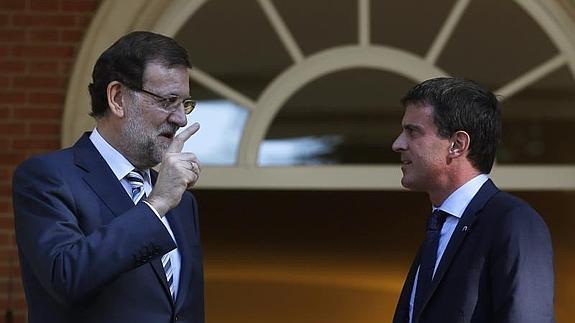 El primer ministro francés se reúne en Madrid con Mariano Rajoy 