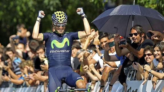 Valverde, vencedor de la Clásica San Sebastián. 