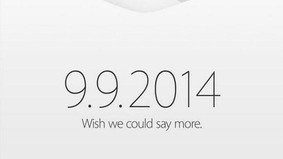 La invitación de Apple.