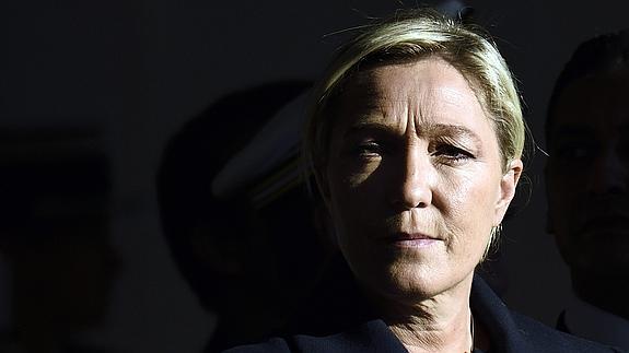La líder del partido ultraderechista Frente Nacional, Marine Le Pen. Afp