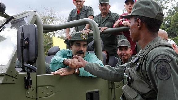El presidente venezolano Nicolás Maduro   