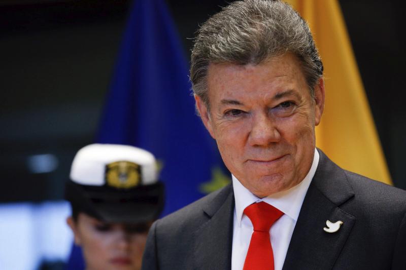 El presidente de Colombia, Juan Manuel Santos 