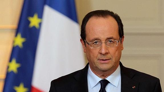 El presidente de Francia, François Hollande. 