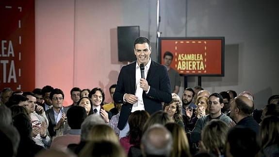 El líder del PSOE, Pedro Sánchez. 