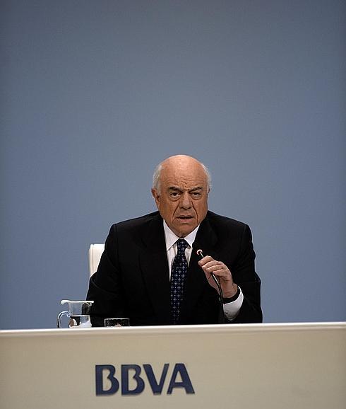 Francisco González, presidente del BBVA. 