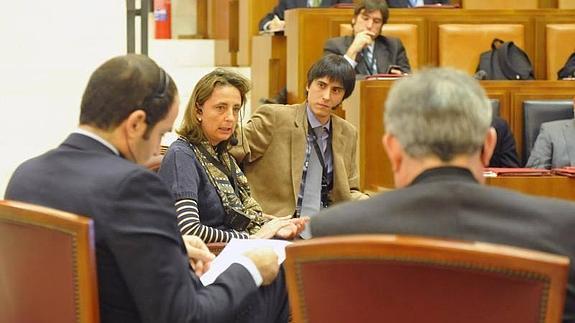 Primera mesa dedicada al Patrimonio y el periodismo.