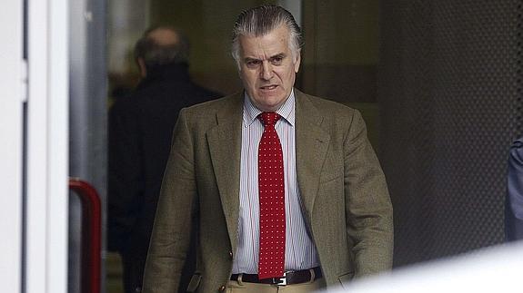 El extesorero del PP Luis Bárcenas. 